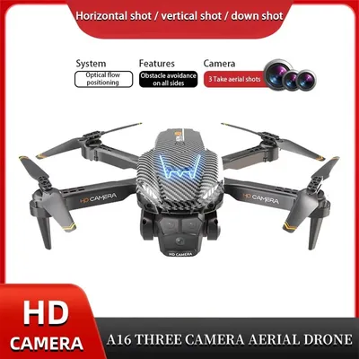 Drone With Triple-Camera Aerial Photography