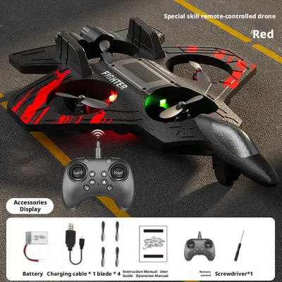 Foam Aircraft - Red,Blue- Dual Power
