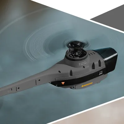 Black Bee UAV Camera Remote Control Four-way Single Paddle Without Aileron Model Toy