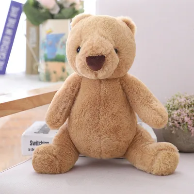 30cm Brown Bear Plush Doll Toy