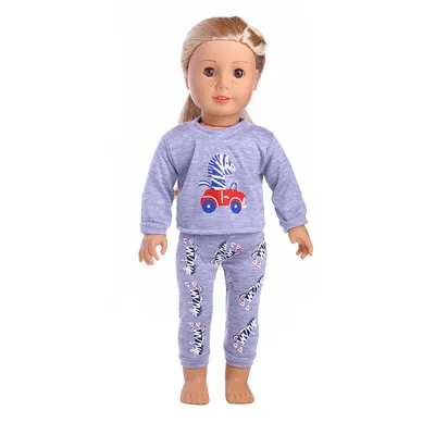 18-inch Animal Pattern Set Doll Change Clothes