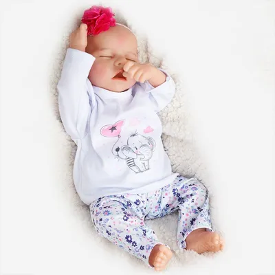 17 Inches Real Lifelike Journey Reborn Baby Doll Girl