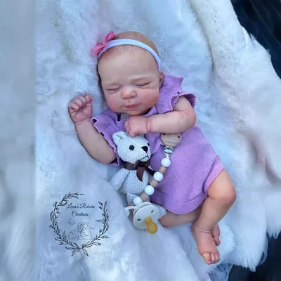 3D Exquisitely Painted Pascale Reborn Baby Doll