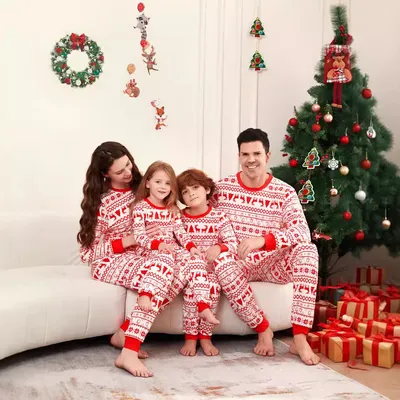 New Autumn Winter European And American Style Loungewear Pajama Set
