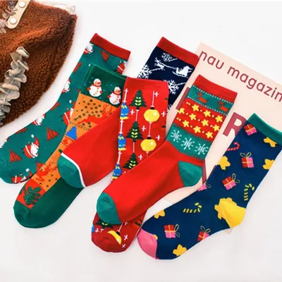 Autumn And Winter New Cute Cartoon Socks