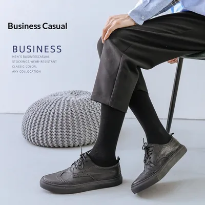 Mens SpringSummer Solid-Color Ankle Socks