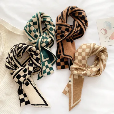 Advanced Sense Of Niche Design Knitted Scarf