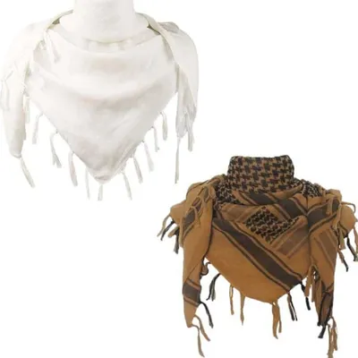 Jacquard Headscarf Scarf With Tassels Mens Scarf