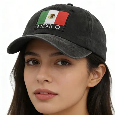 2pcs Mexico Hats For Women Men,Mexican Flag Baseball Cap, Fathers Day Patriotic Christmas Birthday Gifts For Dad Mom Papa Mama Grandpa Husband Wife