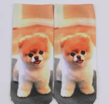 3D Socks European And American Personality Harajuku Socks Printing Socks Cartoon Animal
