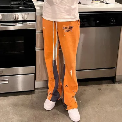 3D Printing Fashion Loose Casual Bell-bottom Pants