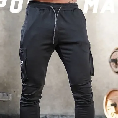 Brother Sports Overalls Men's Camouflage Fitness Pants