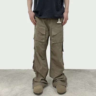 Advanced Sense Straight-leg Wide-leg Pants