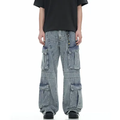 11KN American Heavy Denim Overalls Men