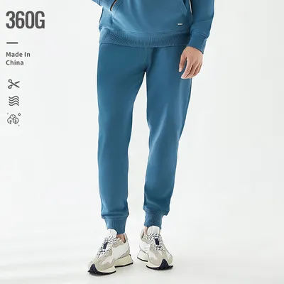 360g Heavy Navy Blue Youth Sports Casual Pants