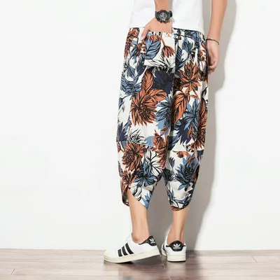Eight points men's nine points casual bloomers