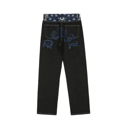American Fashion Brand Loose Straight Trousers Trend