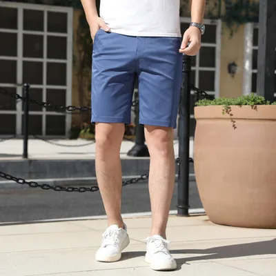 All-matching Loose Elastic Men's Fifth Pants