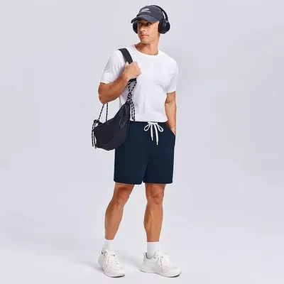 AliExpress Bestseller Mens Casual Washed Denim Shorts