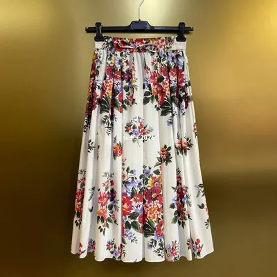 A-line Fashionable Midi Skirt For Women