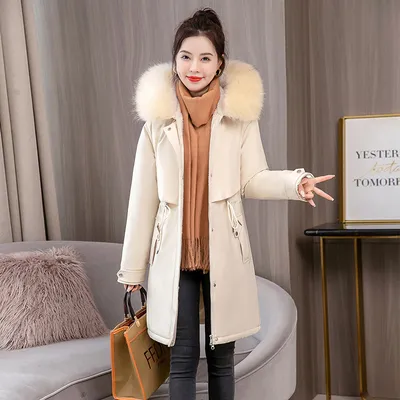 6XL Plus Size Cotton-padded Jacket Women's Thick Cotton-padded
