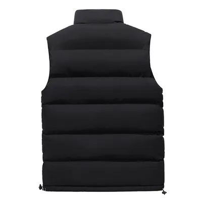 Casual Men's Clothing Vest Men's Autumn And Winter Warm Down Cotton
