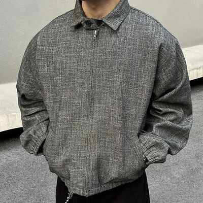 American Retro Old Money Style Coat For Men
