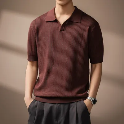 American Old Money Style Polo Shirt