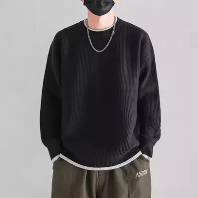 Couples Loose-fitting Bottoming Shirt