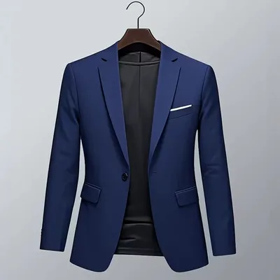 Mens Business-Casual Formal Suit Korean Style