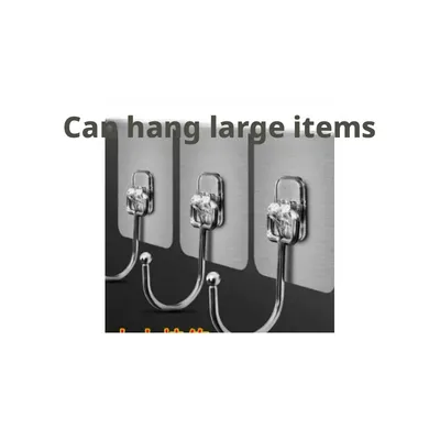 Strong big hook-brushed silver-7 * 7 -1 piece/pack