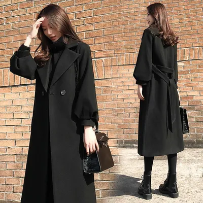 Autumn And Winter New Thin Fashionable Woolen Coat