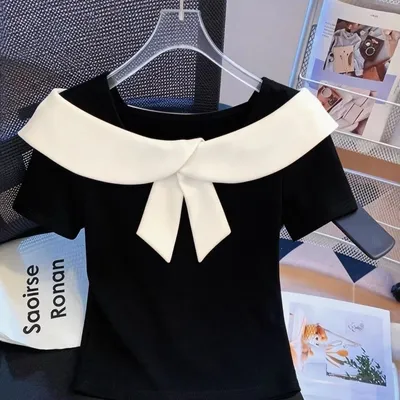 Affordable Luxury Versatile Short-sleeve T-shirt Top