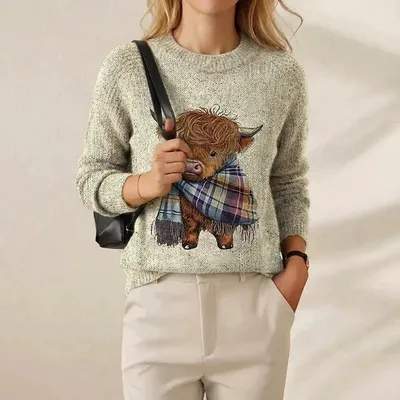 3D Digital-printed Sweater