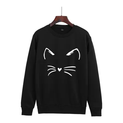 Casual Trendy Crew-neck Unisex Sweatshirt